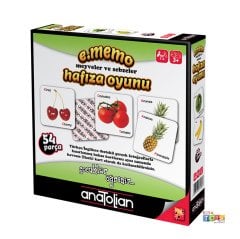e.Memo Hafıza Oyunu Meyve Sebzeler