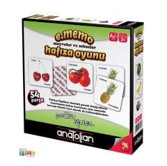 e.Memo Hafıza Oyunu Meyve Sebzeler