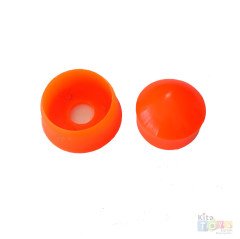 Plastik Civata Somun VİDA Koruma Kapağı Turuncu