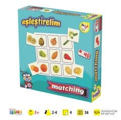 Eşleştirme Meyveler-Sebzeler Oyun Seti