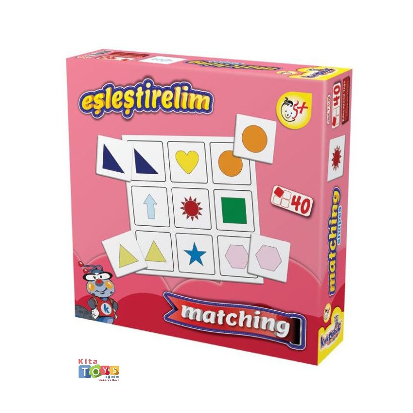 Eşleştirelim Şekiller Oyun Seti