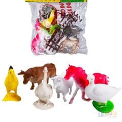 Evcil Hayvanları Seti  (Çiftlik Hayvan Oyuncakları)
