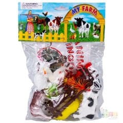 Evcil Hayvanları Seti  (Çiftlik Hayvan Oyuncakları)