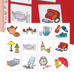 Memory Eşyalar (Kart Oyunu) Eşini Bul