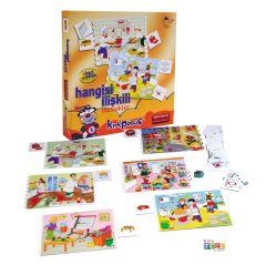 Hangisi İlişkili (Meslekler)Eşleştirme Zeka Oyunları