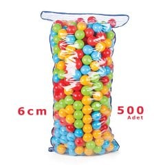 6 cm 500 Adet Oyun Havuzu Topları