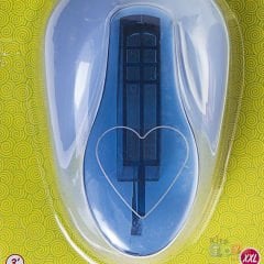 Şekilgeç 7,62 cm MEGA Boy (KALP) Şekilli Delgeç Eva-Karton