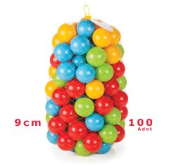 9 cm 100'Lü Oyun Havuzu Topları