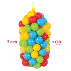 7 cm 100 Lü Çocuk Oyun Havuzu Topları