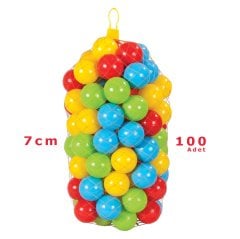 7 cm 100 Lü Çocuk Oyun Havuzu Topları