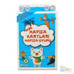 Hafıza Oyunu Kartları (Karışık) Eğitici Oyun Kartları Star Memory