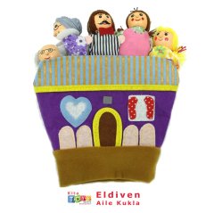Eldiven Parmak Kukla Aile (Kukla Köşesi)