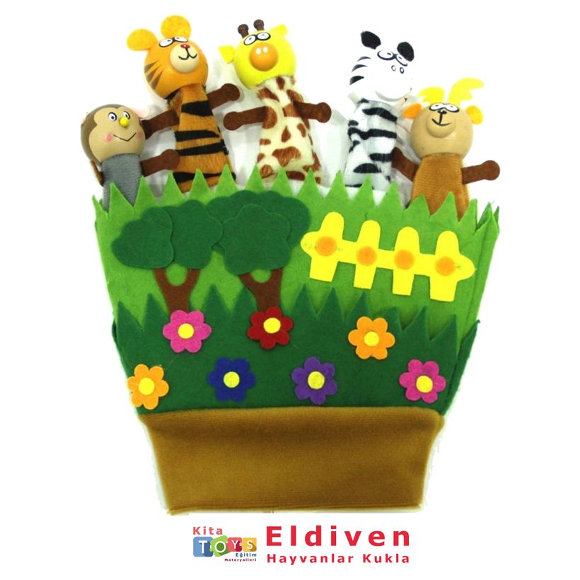 Eldiven Parmak Kuklası Hayvanlar
