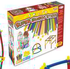 Süper Bambu Çubuklar 300 Parça ( Eğitim Ürünleri Boru)