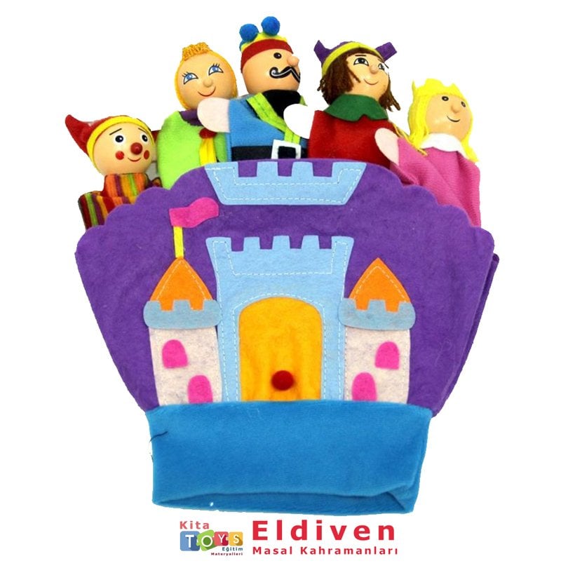 Eldiven Parmak Kuklası Masal Kahramanları
