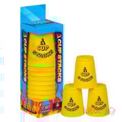 Orijinal Cup Stacks 12'Li Bardak (Hızlı Bardaklar Oyunu) Ritim Bardağı