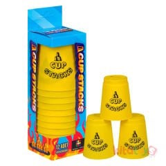 Orijinal Cup Stacks 12'Li Bardak (Hızlı Bardaklar Oyunu) Ritim Bardağı