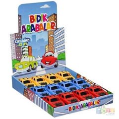 Kırılmaz ALEVLİ Arabalar 12'Li Kutu (Bıdık Araçlar) Yk-011
