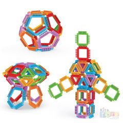 Geometrik Puzzle 96 Parça (03896) Eğitici Taraklı Oyuncak Lego