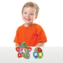 Geometrik Puzzle 96 Parça (03896) Eğitici Taraklı Oyuncak Lego