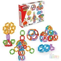 Geometrik Puzzle 96 Parça (03896) Eğitici Taraklı Oyuncak Lego