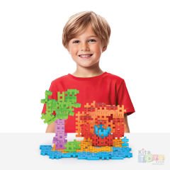 Fun-Fun Puzzle 192 Parça (Eğlence Dolu Eğitici Oyuncak Lego) 03906