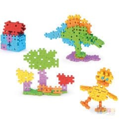 Fun-Fun Puzzle 192 Parça (Eğlence Dolu Eğitici Oyuncak Lego) 03906