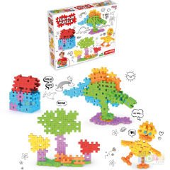 Fun-Fun Puzzle 192 Parça (Eğlence Dolu Eğitici Oyuncak Lego) 03906
