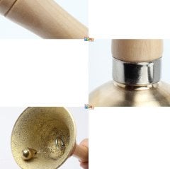 Okul Zili (Pirinç Metal El Çanı)