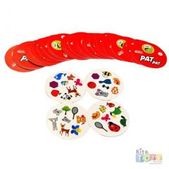 Path Path Oyunu (Büyük Hesaplaşma) Kartları (Eşleştirme Dobble) Redka