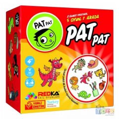 Path Path Oyunu (Büyük Hesaplaşma) Kartları (Eşleştirme Dobble) Redka
