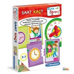 Saat Kaç Öğretme Kartları İlkokul-Anaokulu