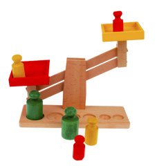 Ahşap Terazi (Oyuncak Tartı)