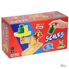 Ahşap Terazi (Oyuncak Tartı)