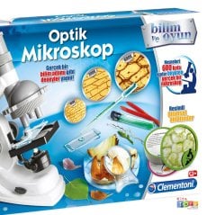 Optik Mikroskop 64551 Bilim Deney Seti Clementoni | Kitatoys'da.