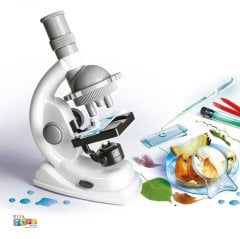 Optik Mikroskop 64551 Bilim Deney Seti Clementoni