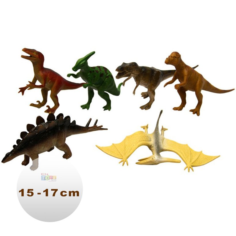Dinozor Hayvan Seti 6'Lı (Dinazor) 15070616 | Kitatoys.com'da.