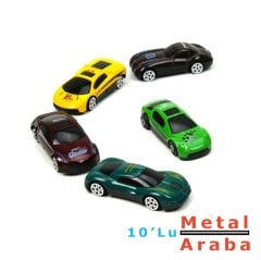 Metal  10 Lu Araba Seti 1:72 Vardem