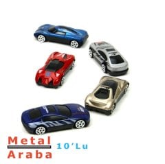 Metal  10 Lu Araba Seti 1:72 Vardem