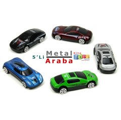 5'Li Metal Araba Seti 1:72 Kod 47-5