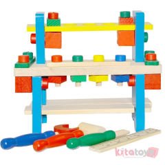 Küçük Ustanın Tamir Takımı (Ahşap Oyuncak Masası Seti) Wooden Toys