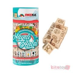 Haydi Anlat Küpleri (Ahşap Hikaye Küpü) 9 Küp Redka 5621 Story