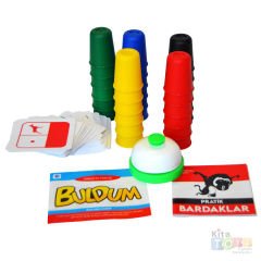 Pratik Bardaklar Oyunu Redka Oyuncak