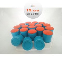 Salla-SESLERİ Yakala 19 ADET (Ses Eşleştirme Oyunu) Ses Tüpleri