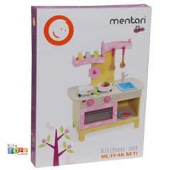 Ahşap Mutfak Seti (Eğitici Anaokulu Oyuncak)