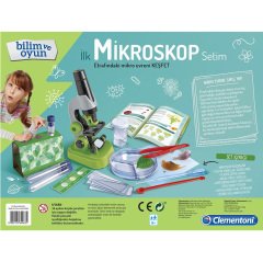 İlk Mikroskop Setim (Clementoni Bilim Setleri) 64963