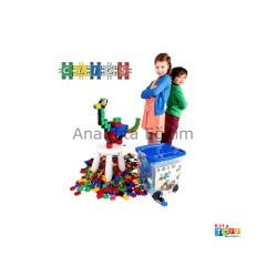 Clıcs Mavi Lego 800 Parça
