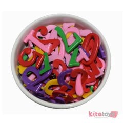 Renkli Rakamlar 250 Gr 730 ADET (Eğitici Plastik Sayılar Rakamlar Boncuk)