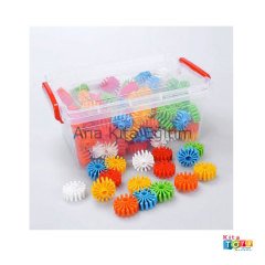 Çarklı Puzzle 140 Parça (Okul Öncesi Oyuncak)