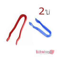 Aktarma Cımbızı 2 Li (Eğitim Maşası Seti) Renkli Plastik